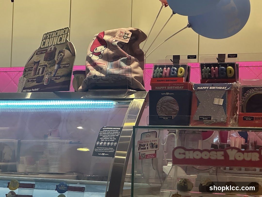 Ice Cream Shop Display