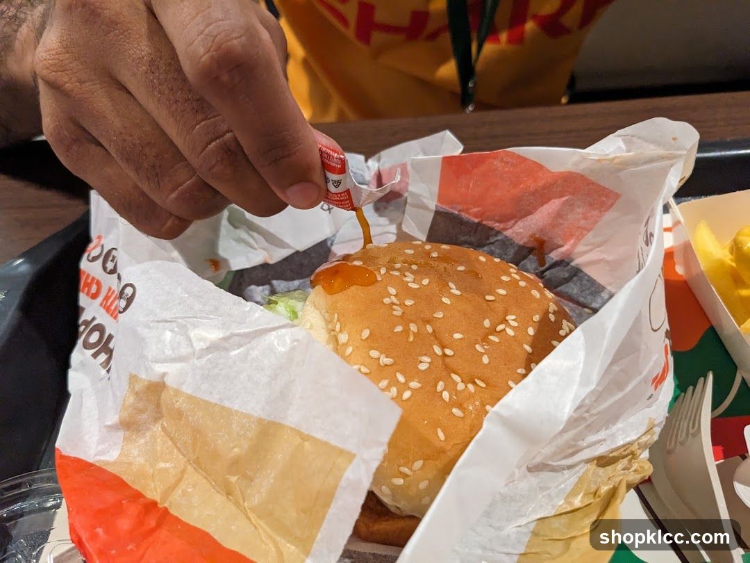 Burger with Sauce