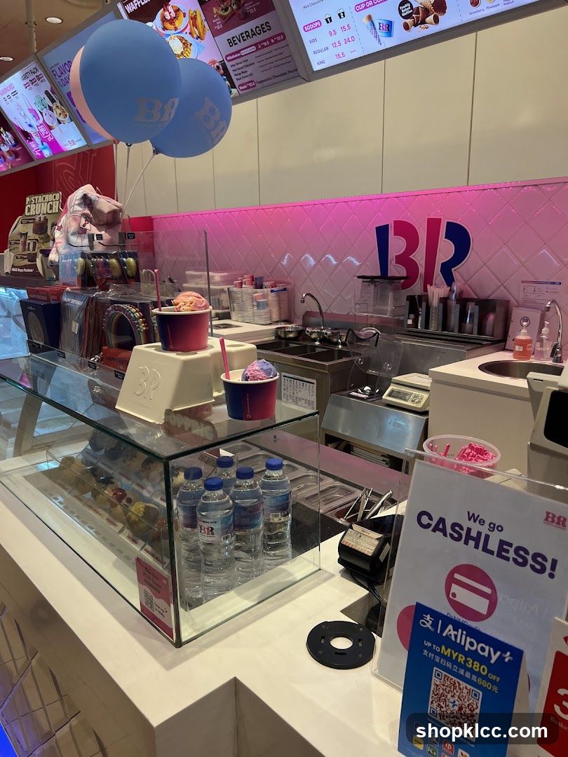 Ice Cream Shop Counter