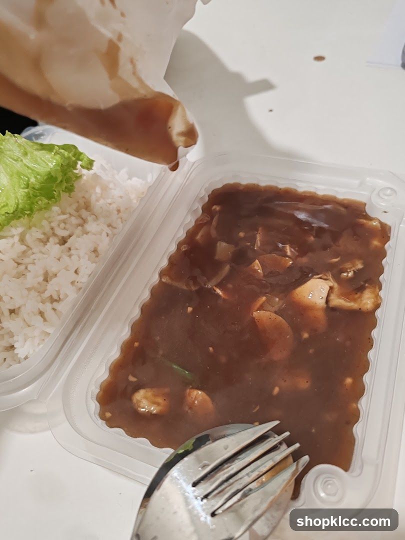 Food in Takeout Containers