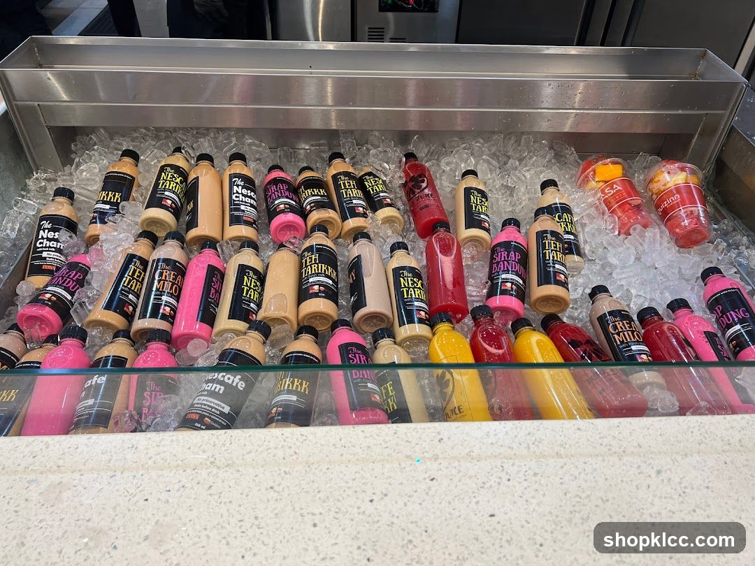 Bottled Drinks in Ice