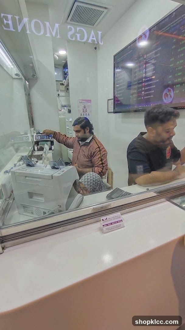 Money Exchange Counter