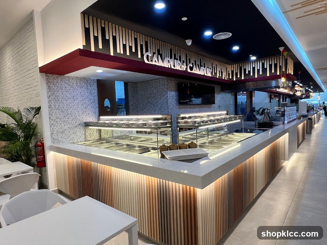 Buffet Serving Area