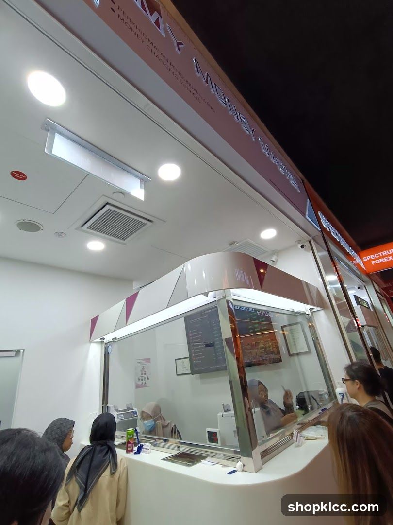 Money Changer Counter