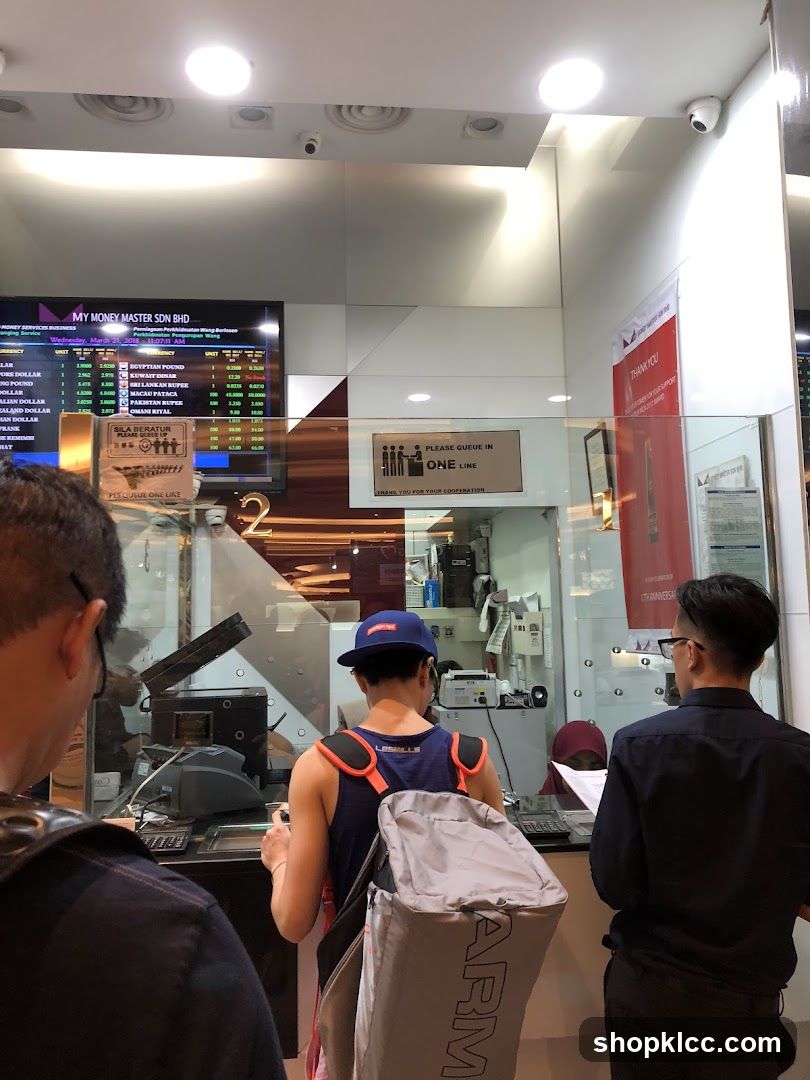Money Exchange Counter
