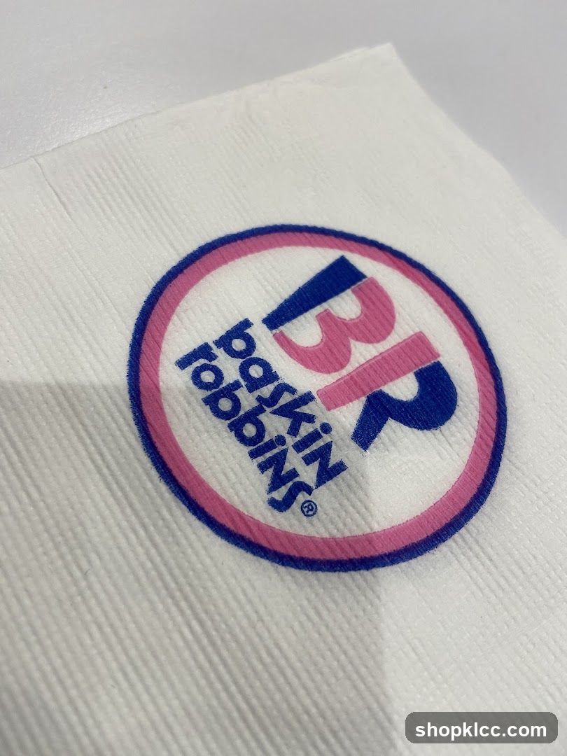 Baskin Robbins Napkin