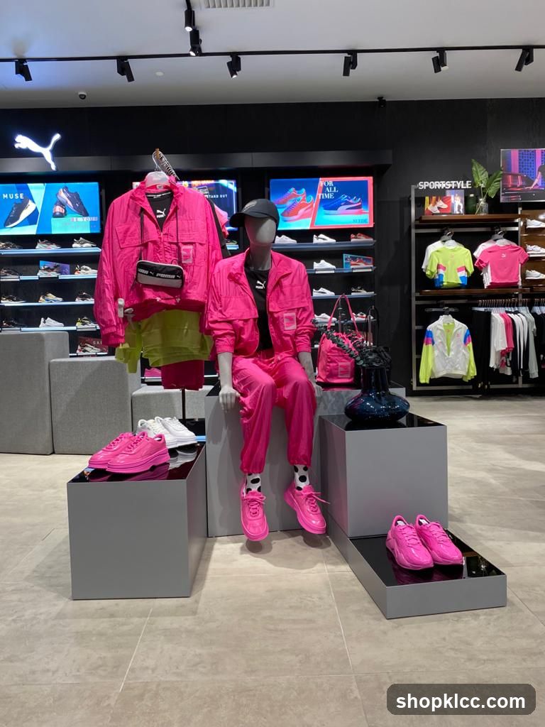 Puma Store Interior Display