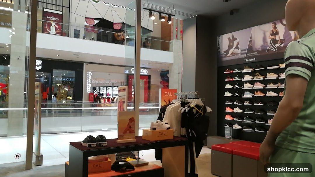 Shoe Store Interior Display