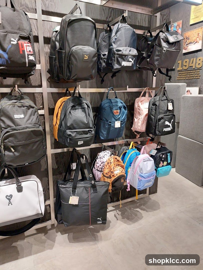 Puma Bag Display