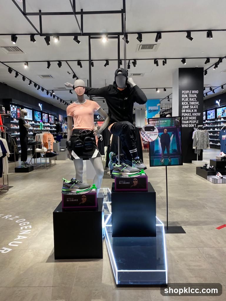PUMA Store Interior Display