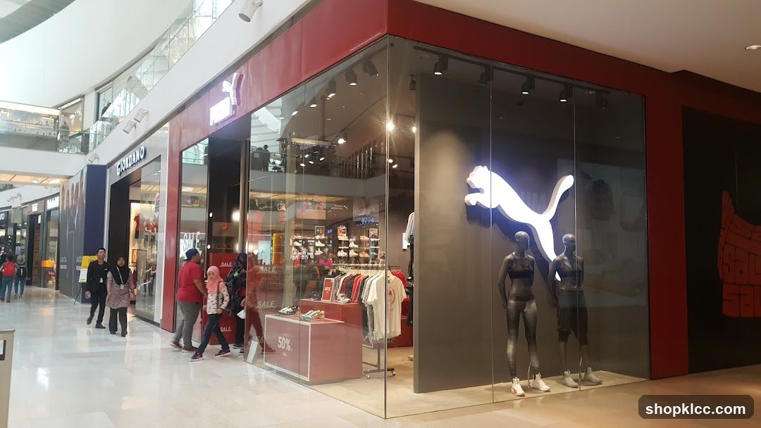 Puma Storefront in Mall