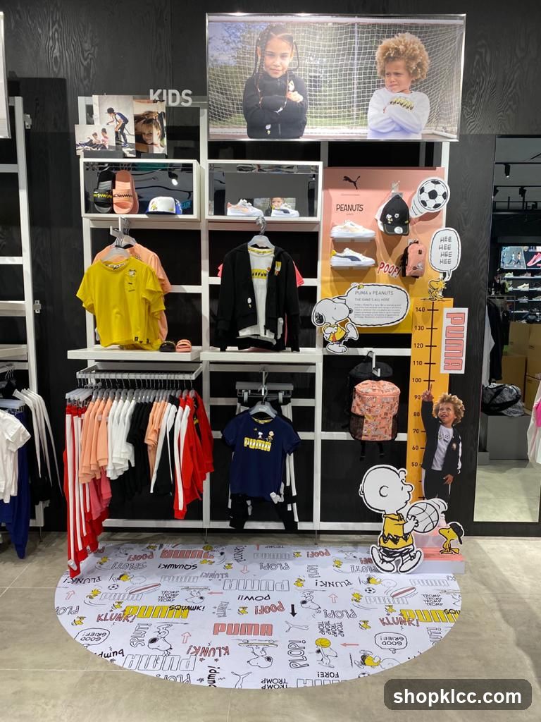 Puma Kids Store Interior Display