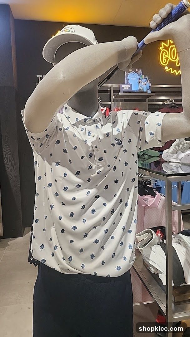 Mannequin in Golf Attire