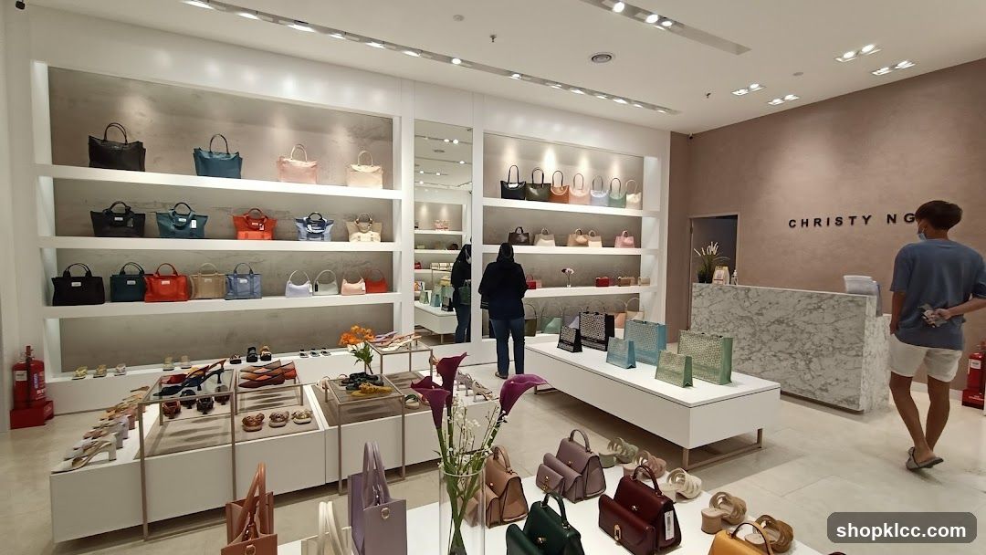 Handbag and Shoe Store Interior