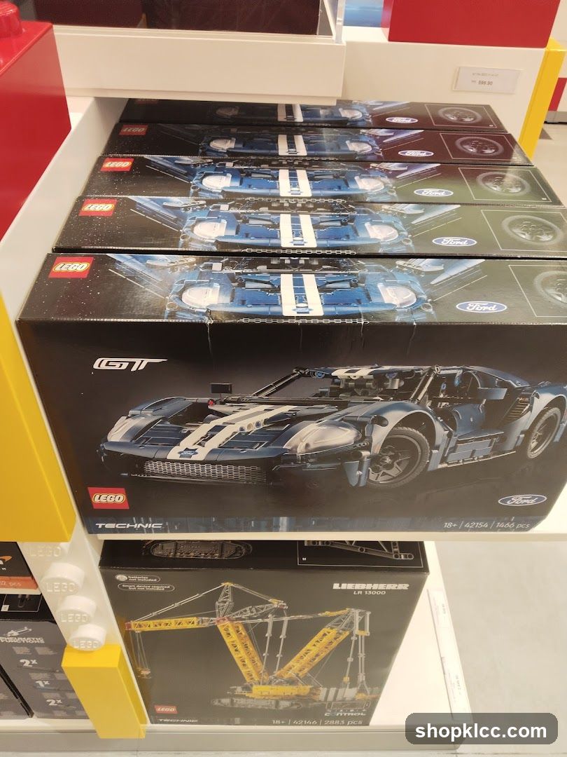 LEGO Technic Car and Crane Sets