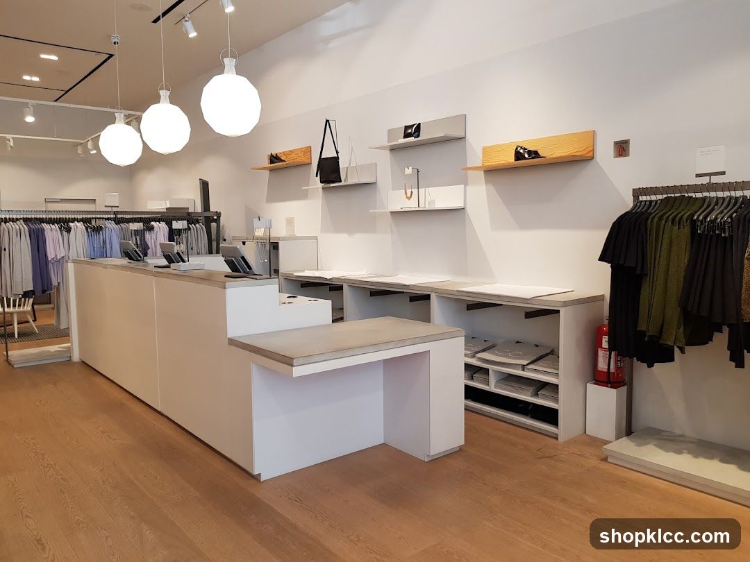 Modern Clothing Store Interior