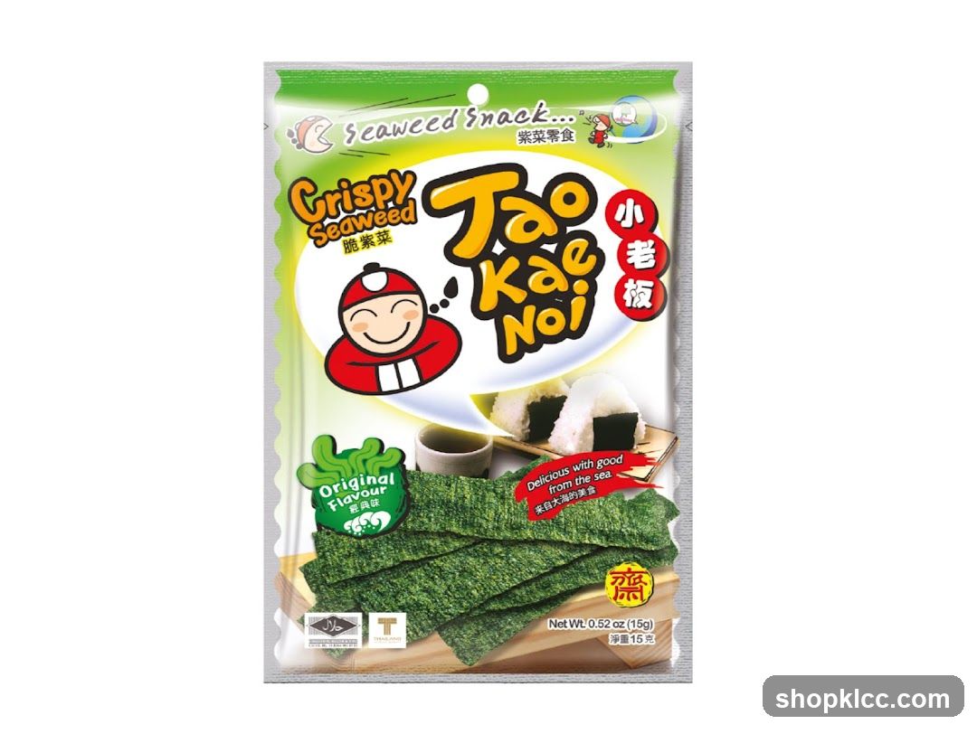 Crispy Seaweed Snack Packaging