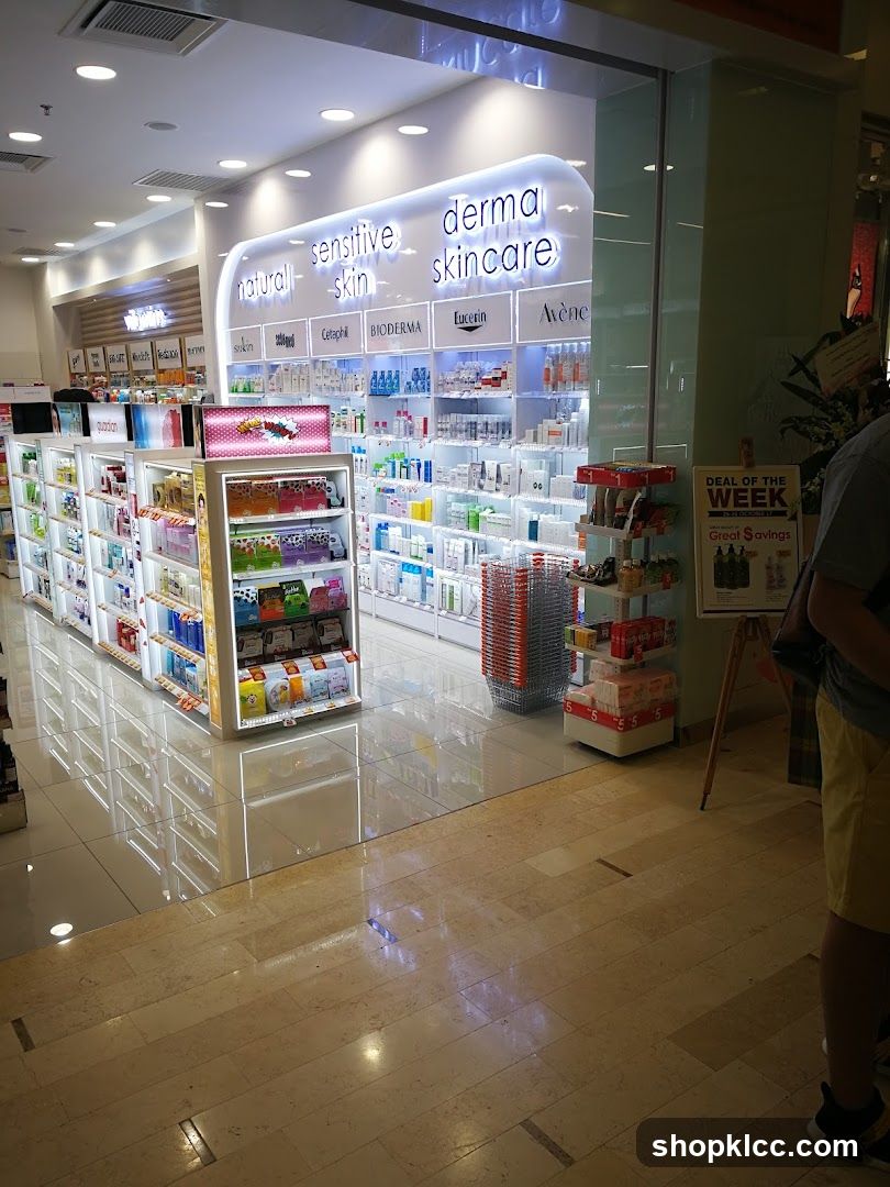 Derma Skincare Store Interior