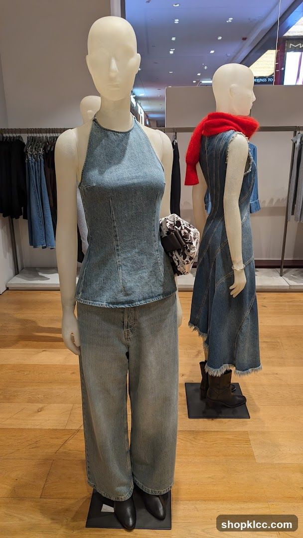 Denim Fashion Display