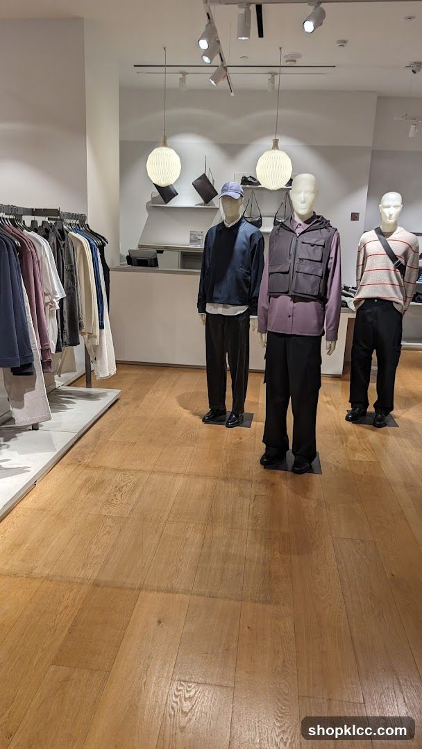 Men's Clothing Store Interior