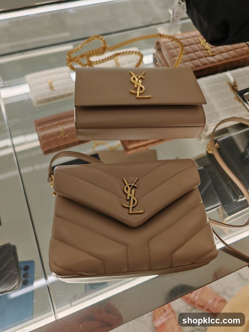 YSL Handbags Display