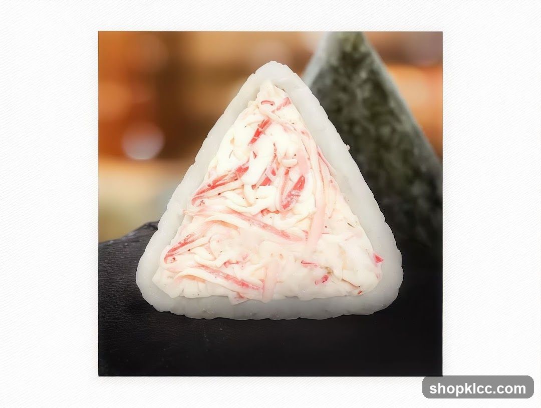 Triangular Sushi with Crab Salad