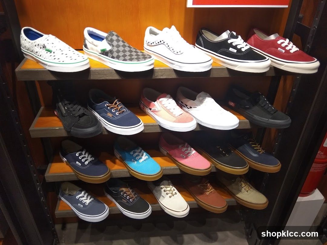 Vans Shoes Display
