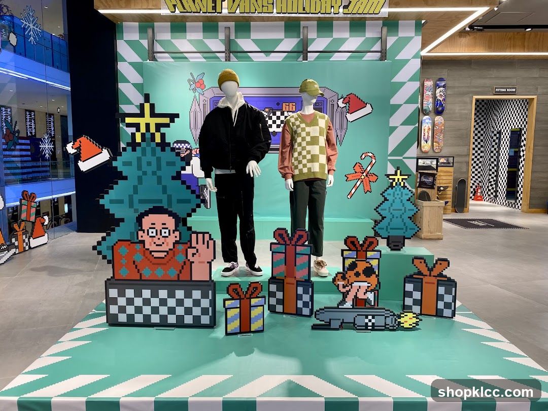 Vans Holiday Display