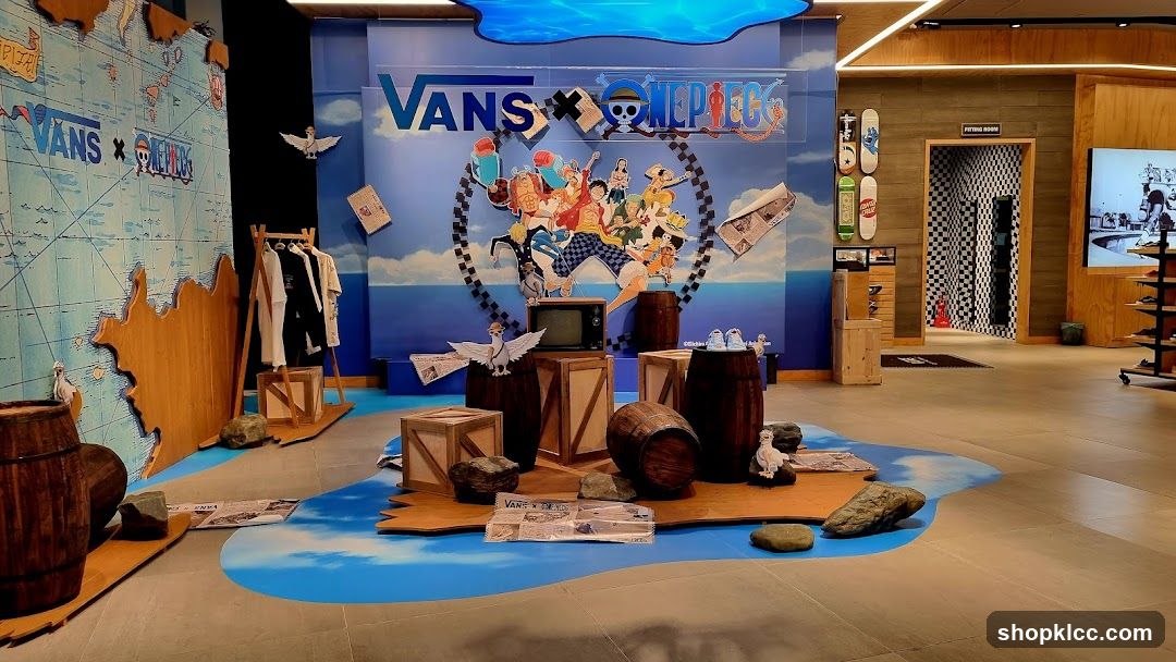 Vans x One Piece Display
