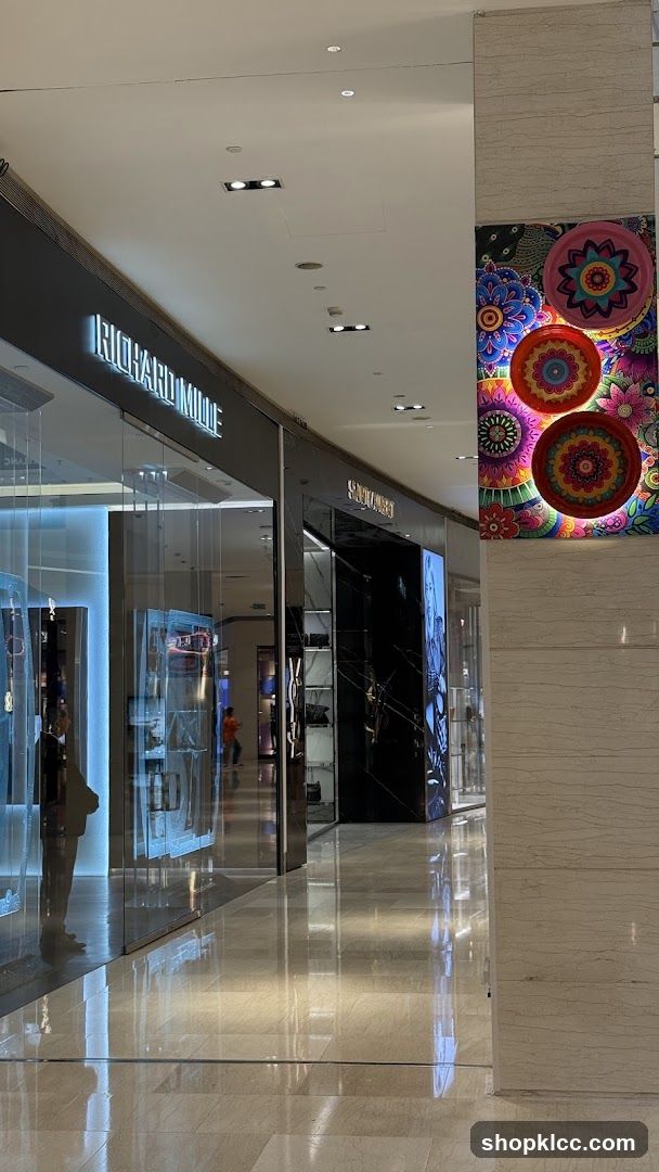 Luxury Store Interior Corridor