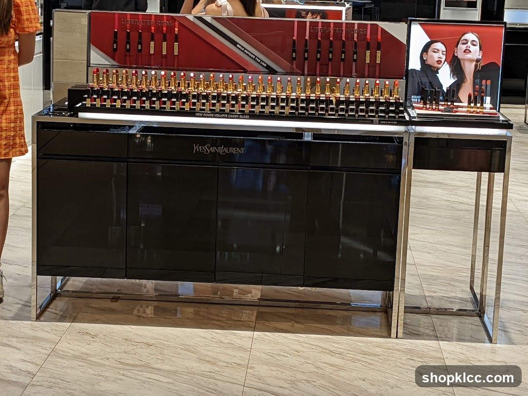 YSL Lipstick Display