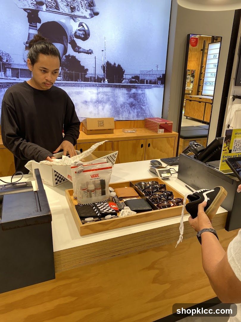 Retail Store Counter with Merchandise