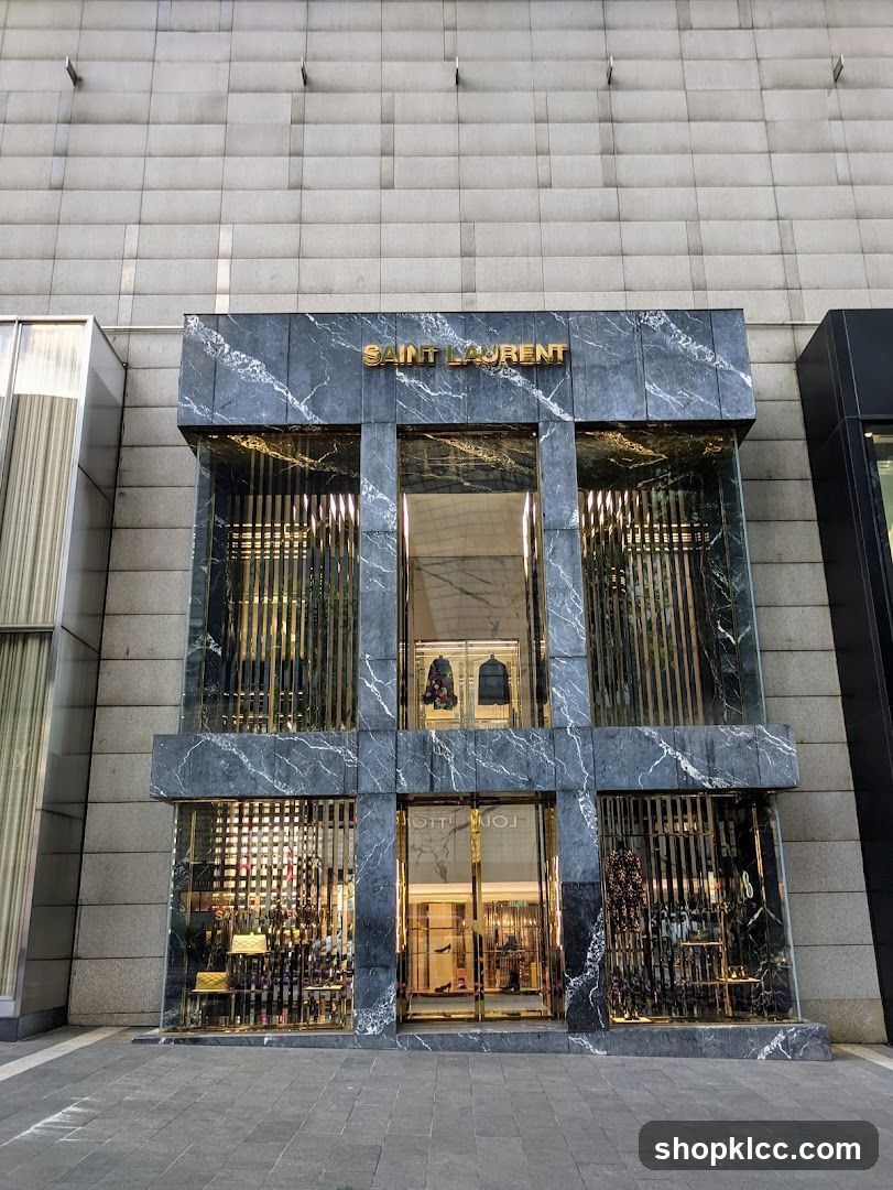 Saint Laurent Storefront