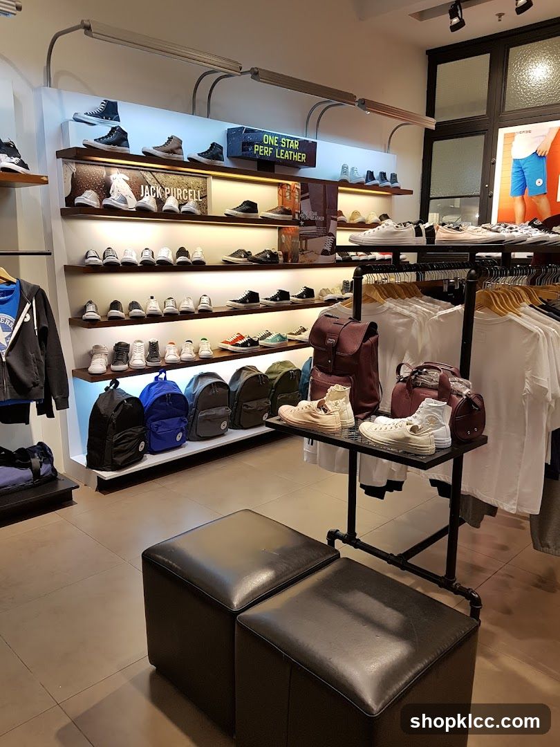 Shoe and Apparel Store Interior