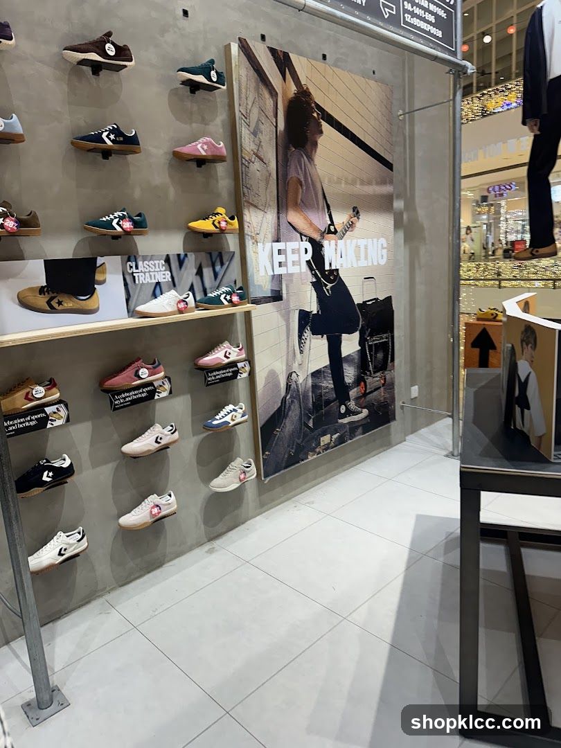 Converse Shoe Display