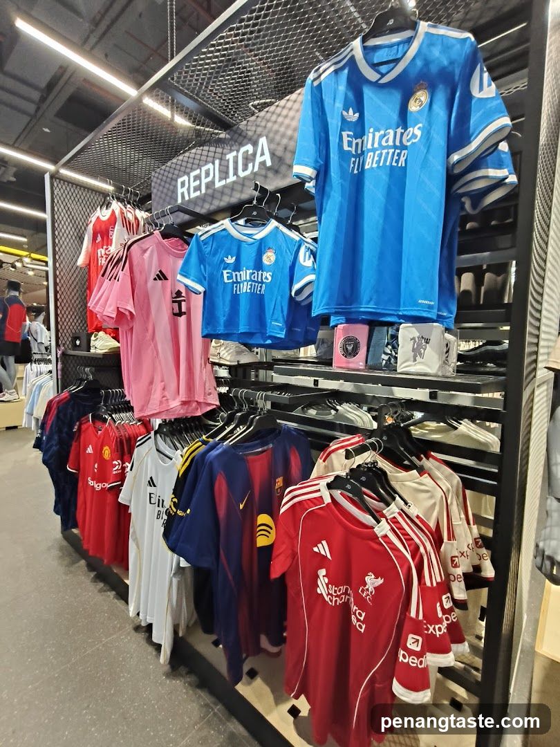 Sports Jerseys Display