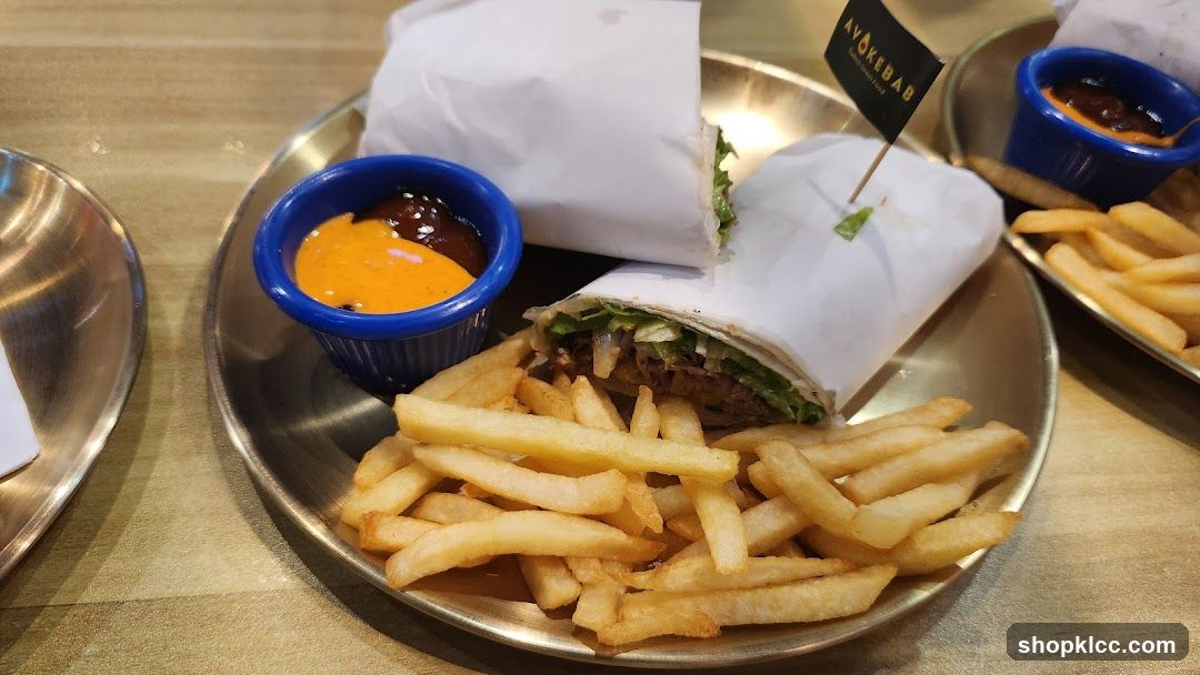 Kebab and Fries