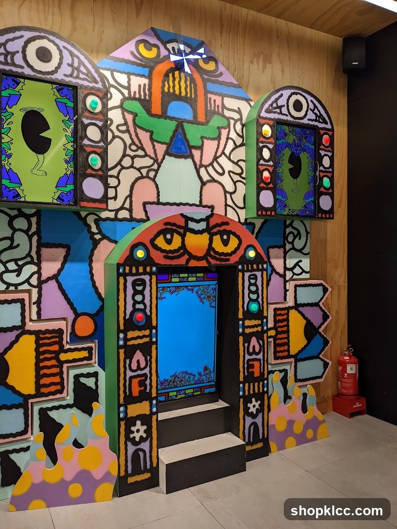 Whimsical Art Installation