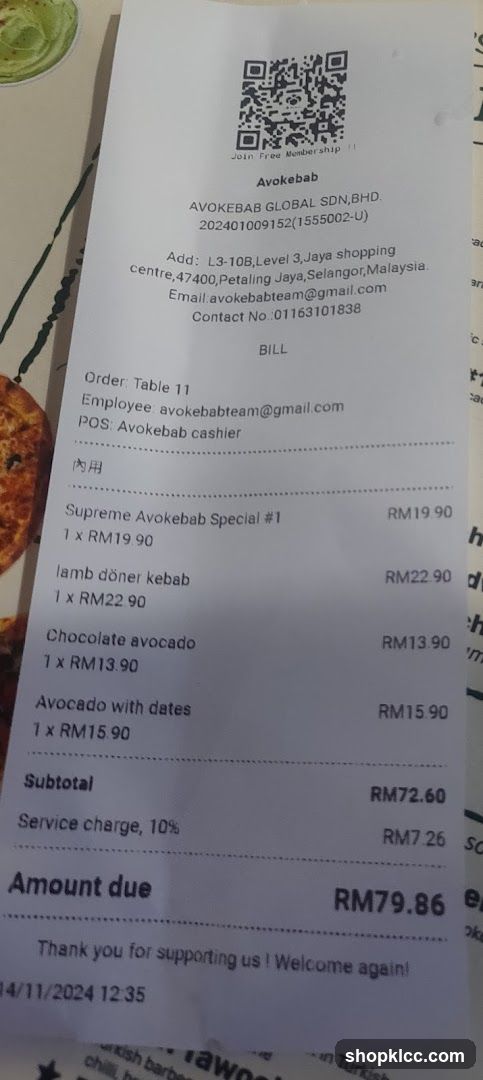 Avokebab Bill
