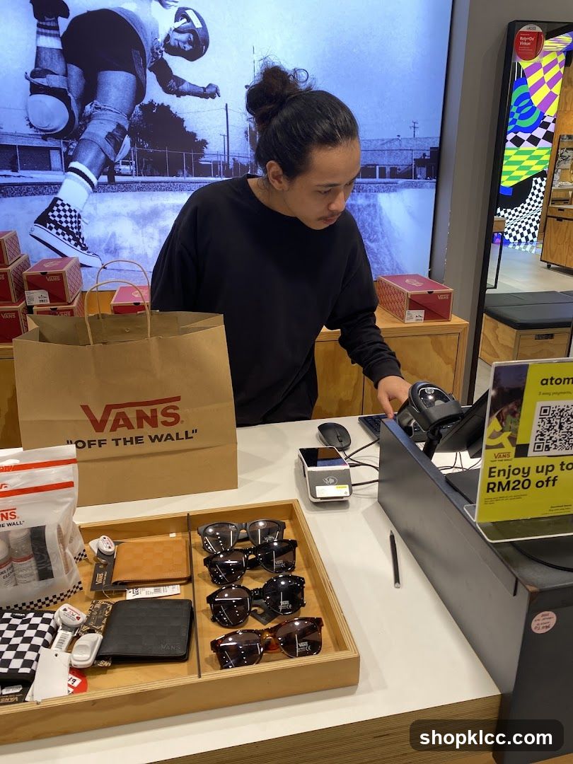 Vans Store Counter