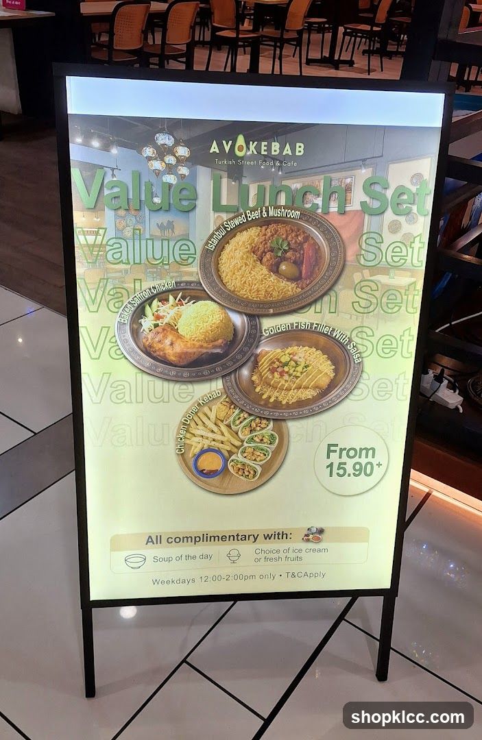 Avokebab Value Lunch Set