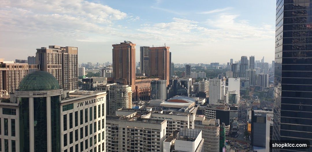 Cityscape with JW Marriott Hotel