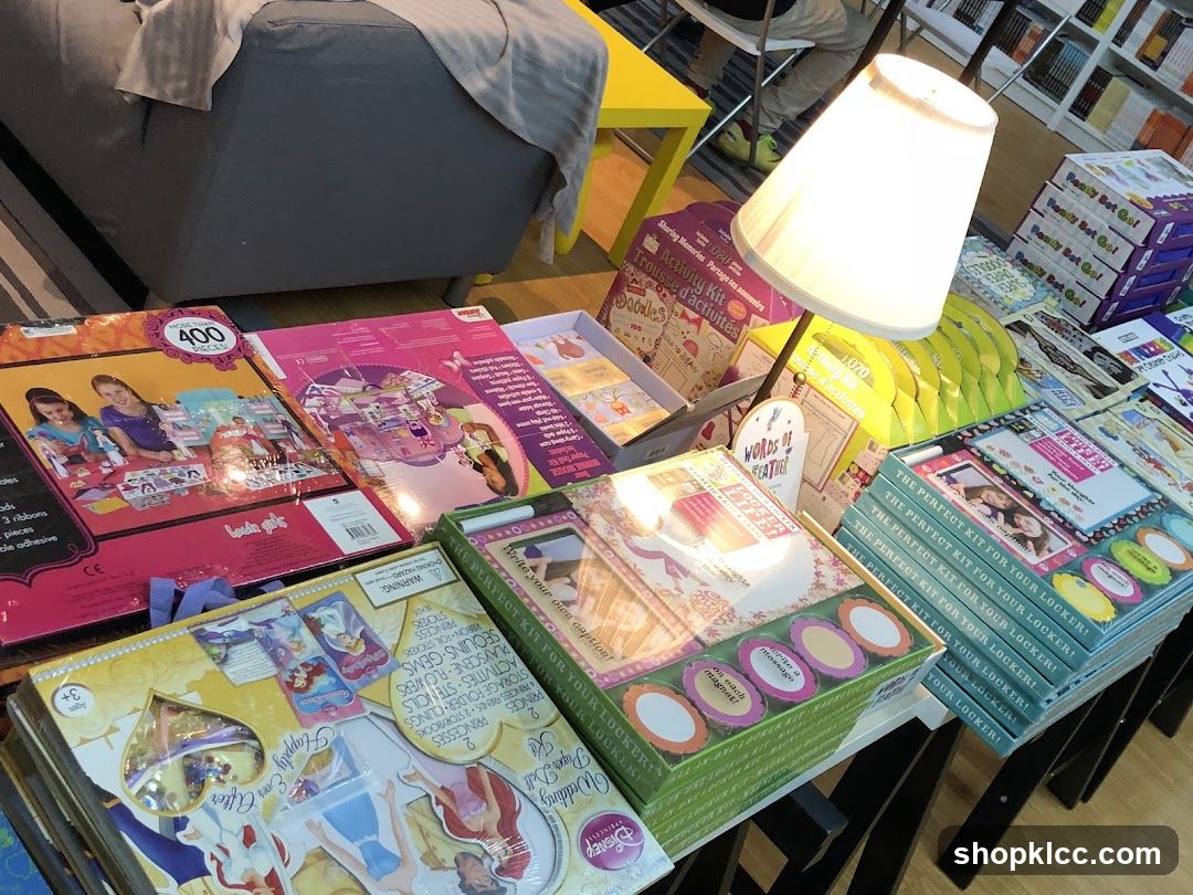 Craft and Activity Kits Display