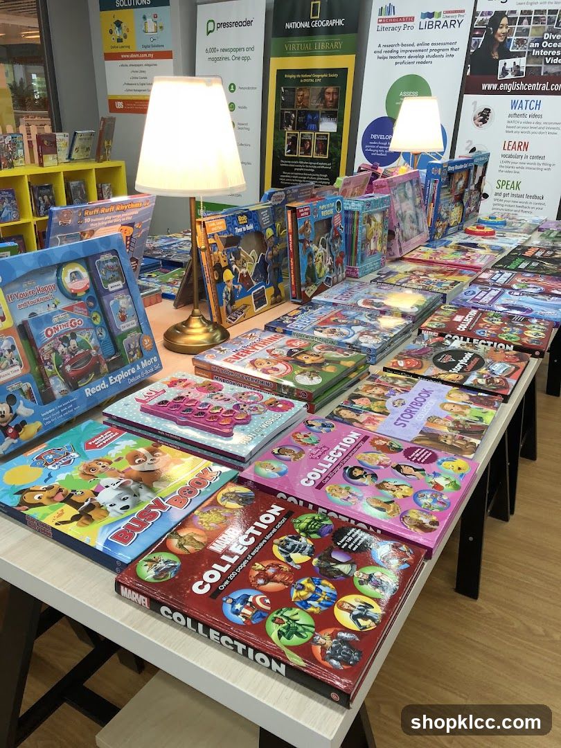 Children's Books Display