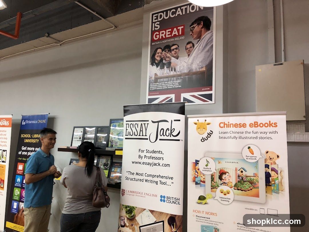Educational Resources Display