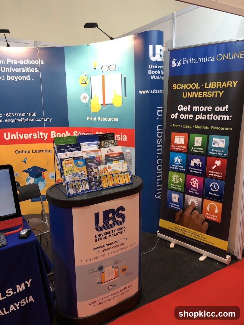 University Book Store Malaysia Booth