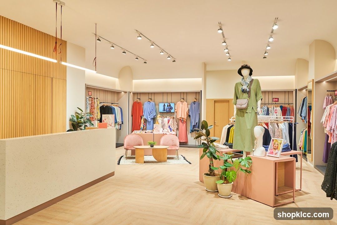 Clothing store interior