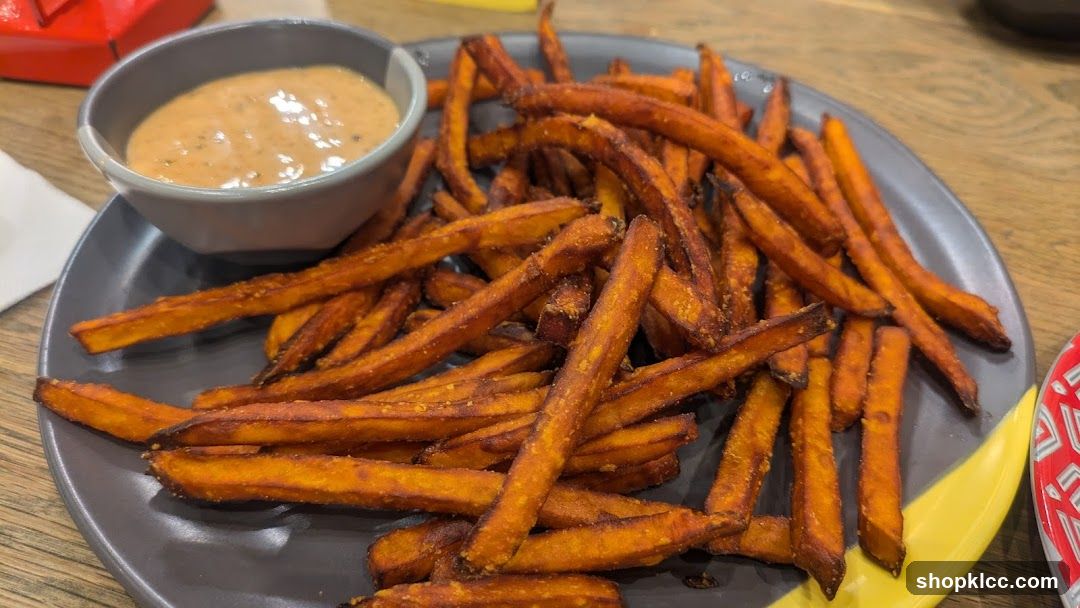 Sweet Potato Fries with Dip