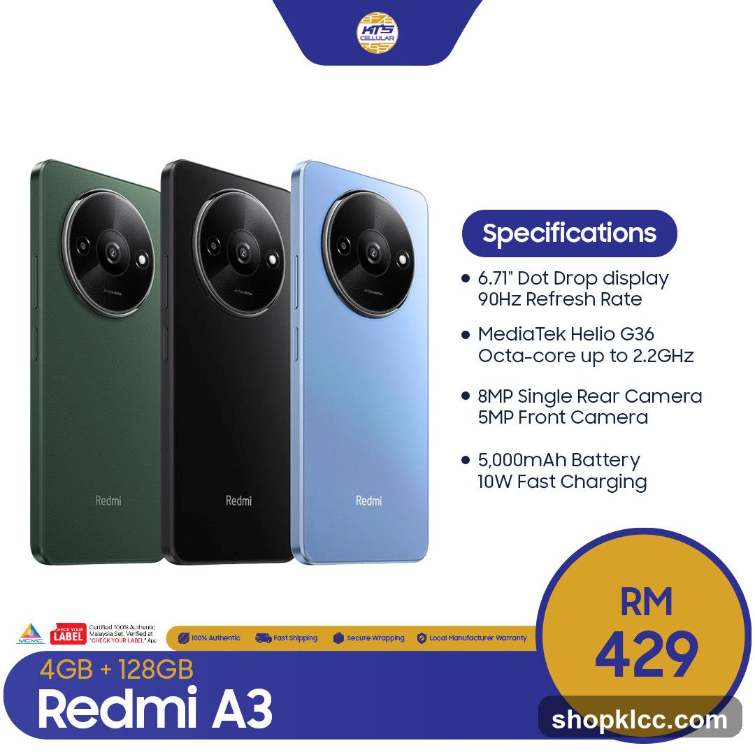 Redmi A3 Smartphone