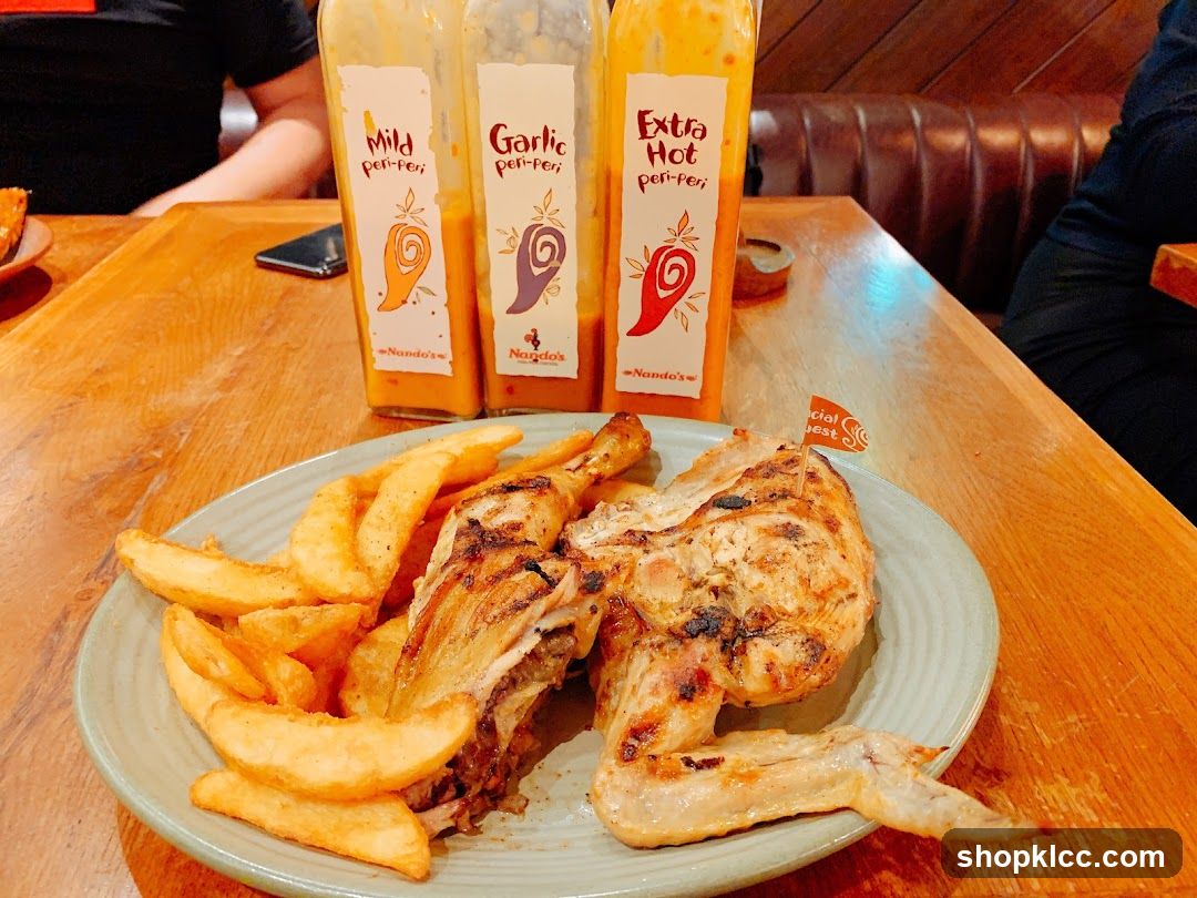 Nando's Peri-Peri Chicken and Fries